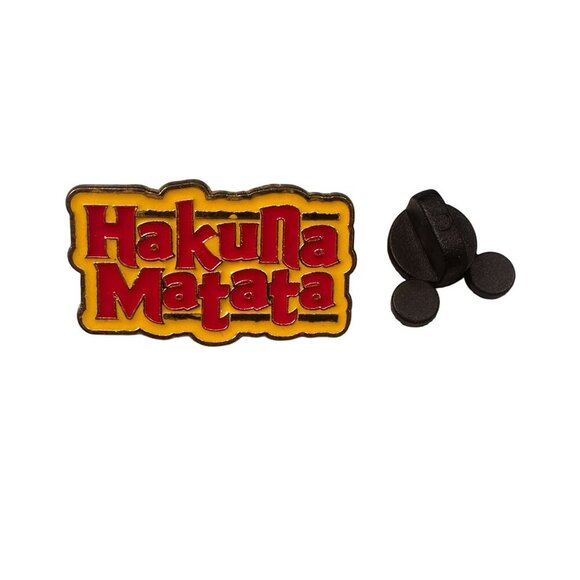 Disney Hakuna Matata 2014 Trading Pin Lion King Lapel Pin Badge - Picture 1 of 7